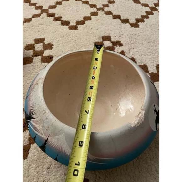 Large Vintage Tribal Ceramic Pot - Picture 9 of 10